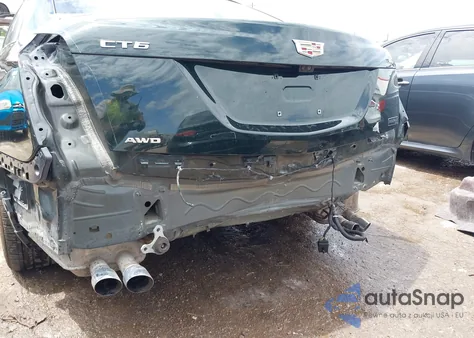 2016 Cadillac Ct6 Premium Luxury из США, поврежденный, VIN 1G6KF5RS9GU151403